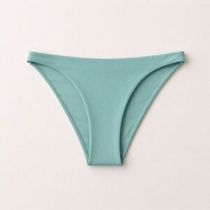 L*SPACE x Hanna Montazami Camacho Classic Bikini Bottom in Bright Teal Green